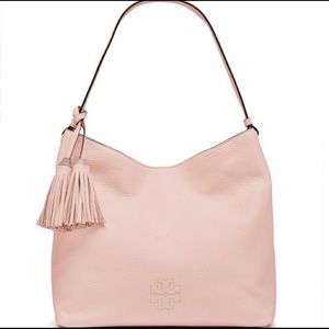 Tory Burch Leather Hobo Bag